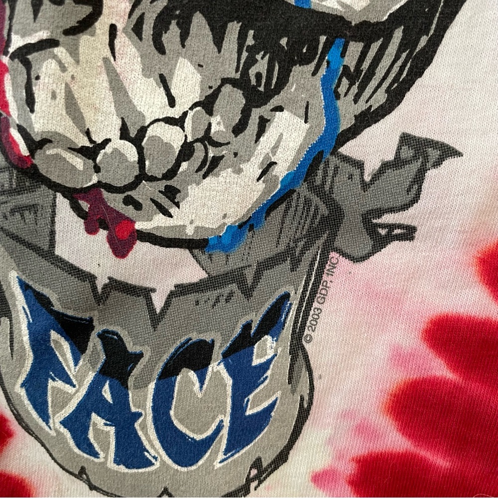VTG 2003 Grateful Dead Liquid Blue Steal Your Face USA Graphic T-Shirt Mens Sz M - Picture 6 of 11